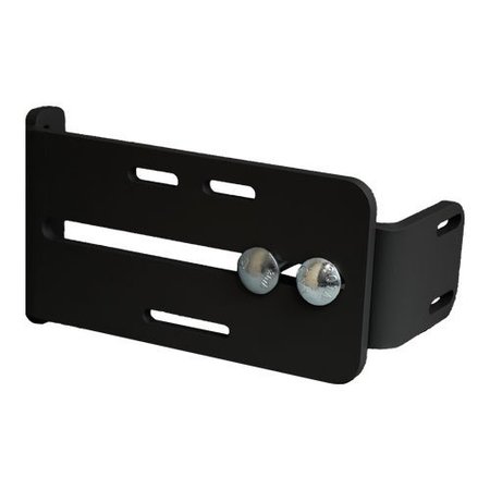 LOCKEY Edge Adjustable Strike Bracket For Panic Bars Black EDSB-B